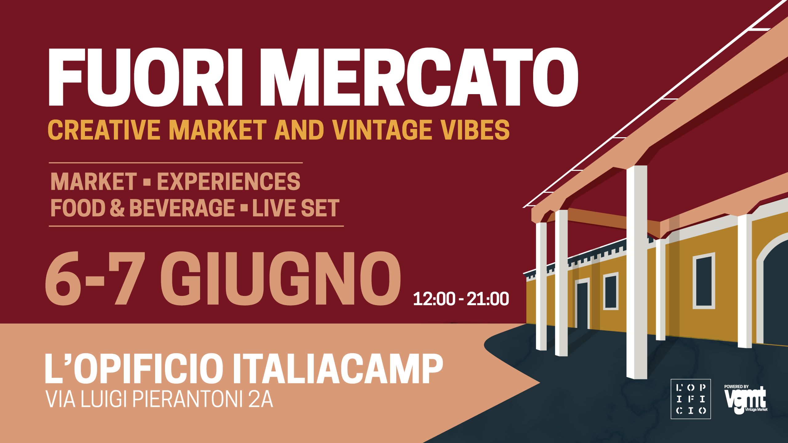 ●FUORI MERCATO| Opificio Italiacamp→6.7-06
